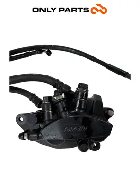 Pinza freno posteriore + staffa e tubi Honda PCX 125cc 2011 Grigio usato — foto reale 7