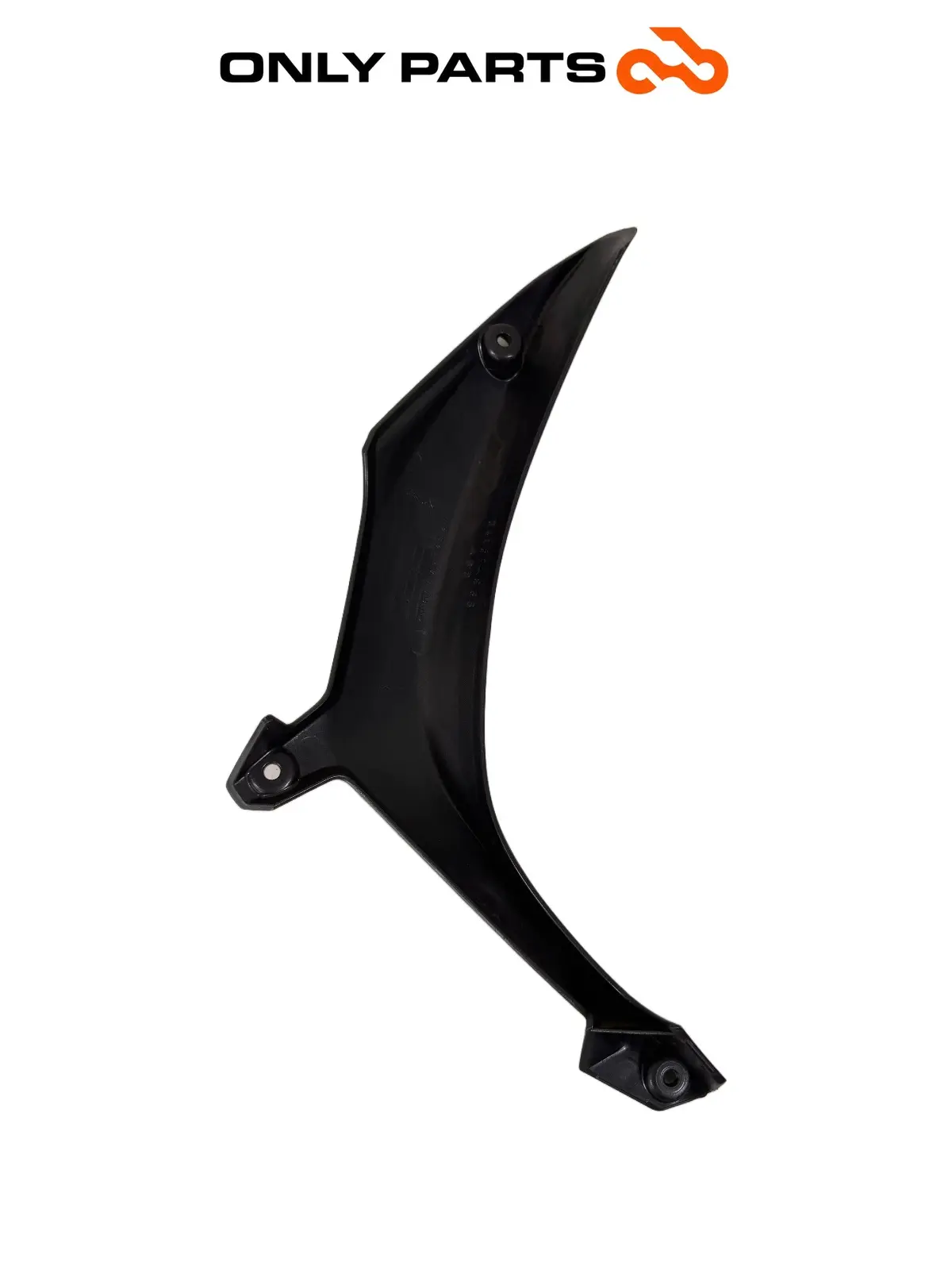 Plastica anteriore inferiore SX Quadro 350 S 2013 Nero usato — foto reale 6