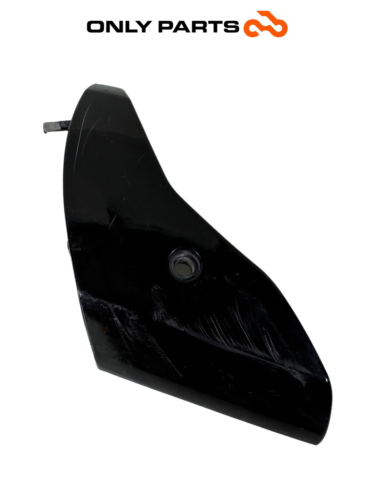 Plastica copertura forcella anteriore Piaggio Vespa Lx 125cc 2011 Nero usato — foto reale 2