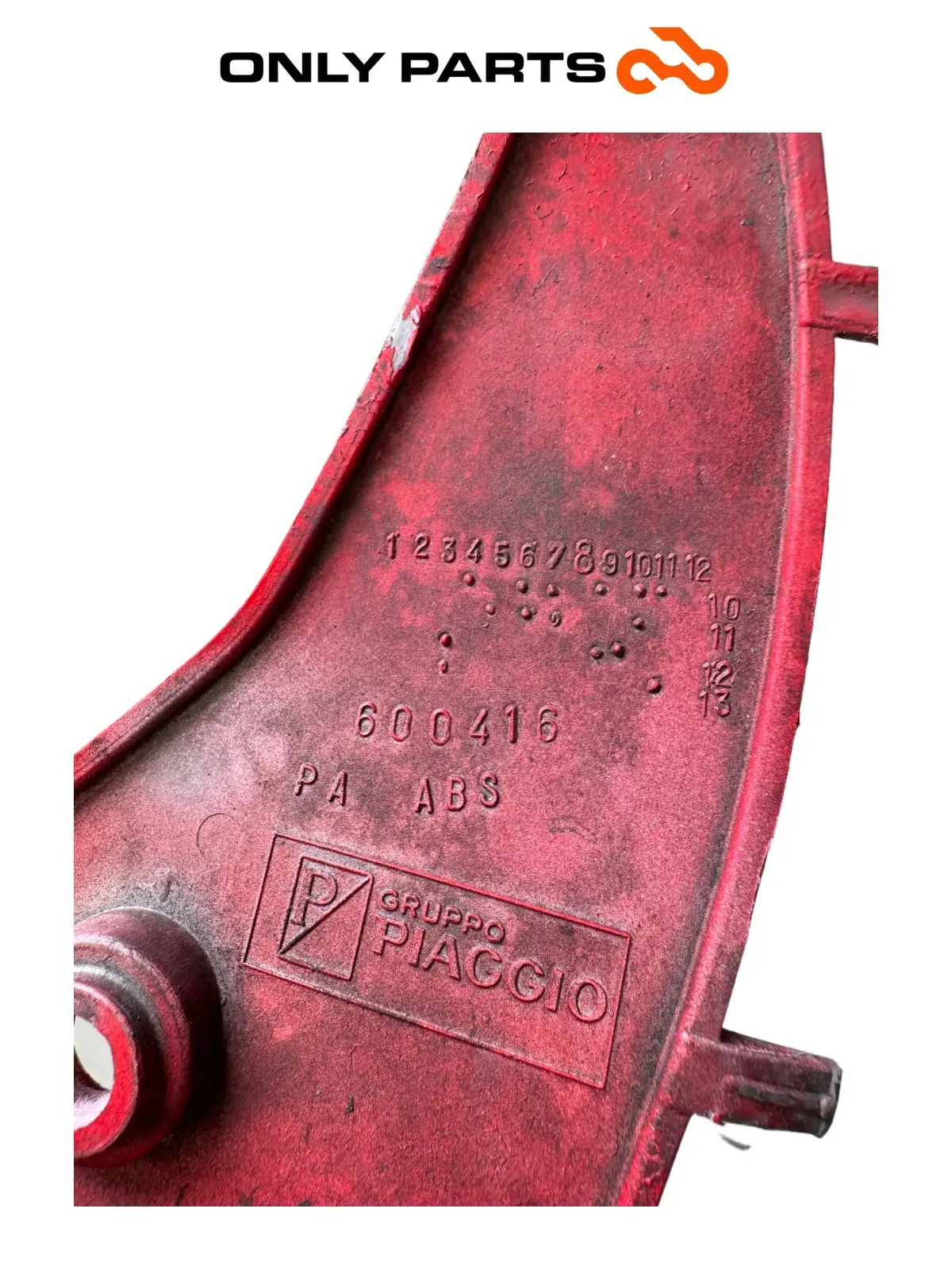 Plastica copertura forcella anteriore Piaggio Vespa Lx 150cc usato — foto reale 6