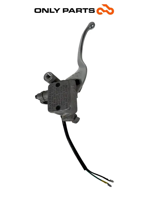 POMPA FRENO POSTERIORE SX + LEVA KYMCO PEOPLE S 300 2021 REAR BRAKE MASTER PUMP — 2