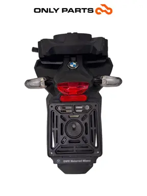 Porta targa BMW C 400 X 400cc 2020 Blu usato — foto reale 1