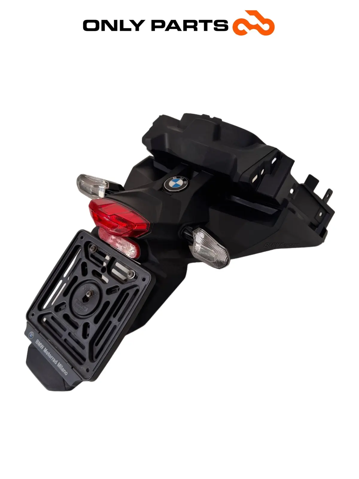 Porta targa BMW C 400 X 400cc 2020 Blu usato — foto reale 2