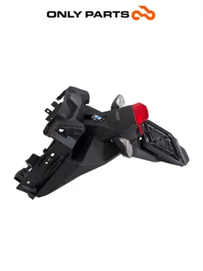 Porta targa BMW C 400 X 400cc 2020 Blu usato — foto reale 5