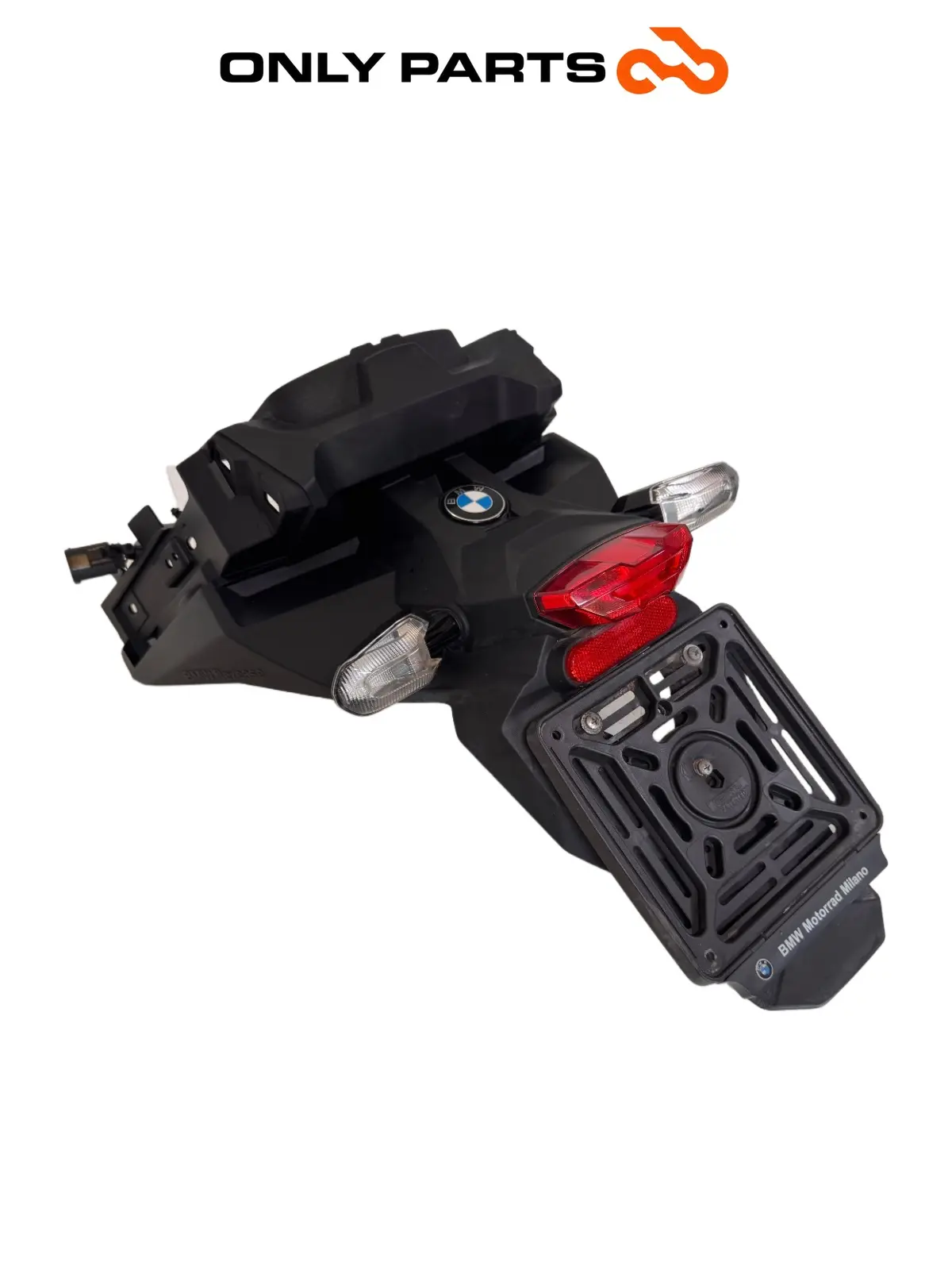 Porta targa BMW C 400 X 400cc 2020 Blu usato — foto reale 6