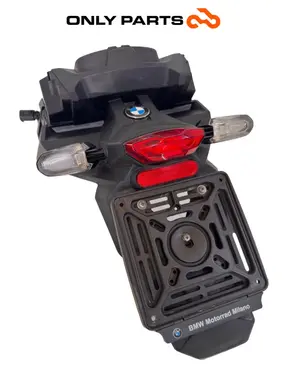 Porta targa BMW C 400 X 400cc 2020 Blu usato — foto reale 7