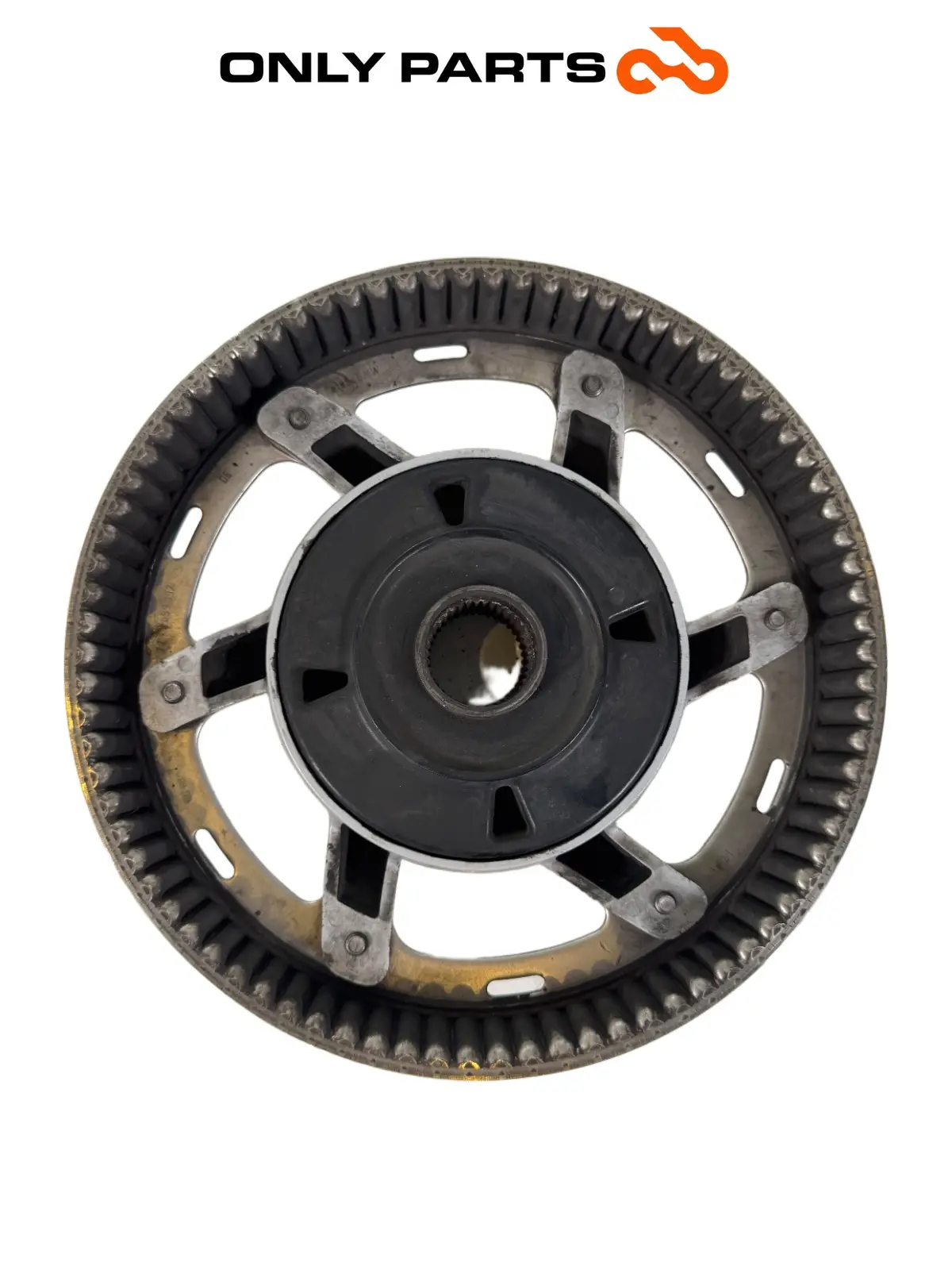 Puleggia corona + mozzo trasmissione posteriore BMW F 650 CS 2001 Grigio usato — foto reale 10