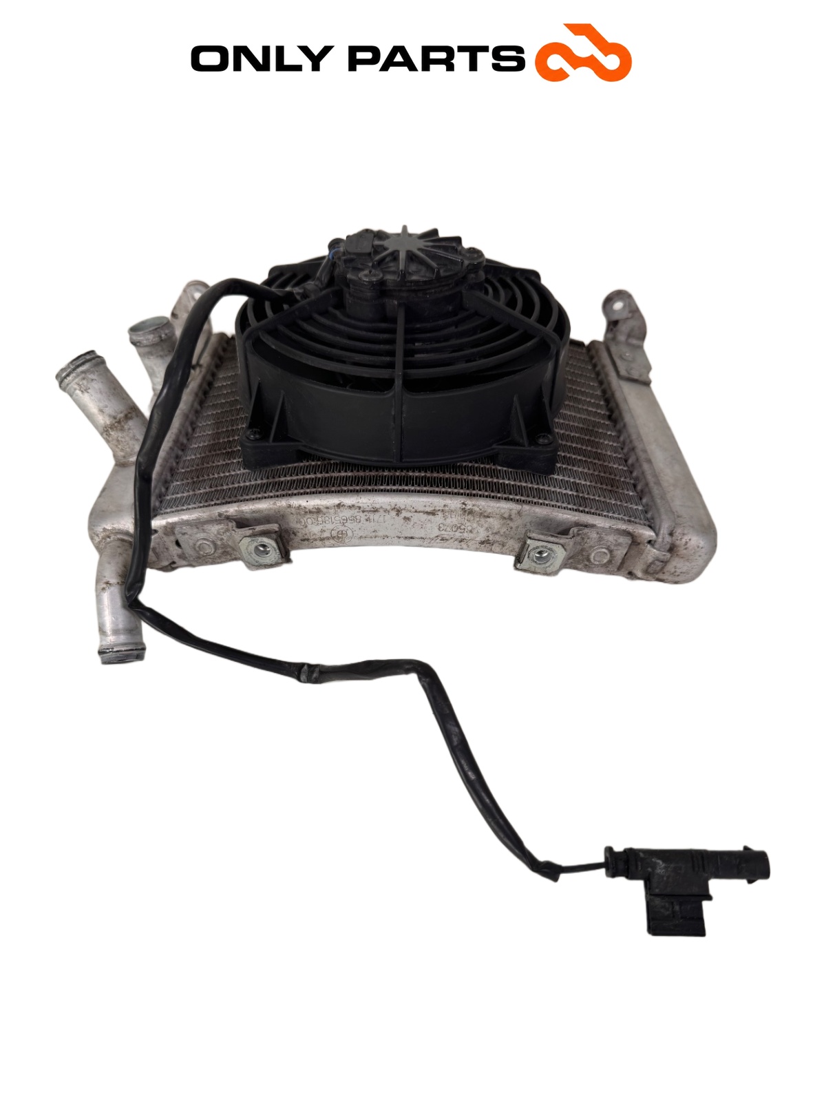 RADIATORE RAFFREDDAMENTO ACQUA + ELETTROVENTOLA BMW C 400 X 2020 17118565186 K09