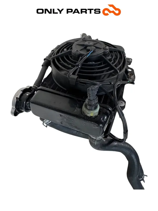 RADIATORE ACQUA COMPLETO + ELETTROVENTOLA E TUBI HONDA SH 125CC 150CC 2001-2004
