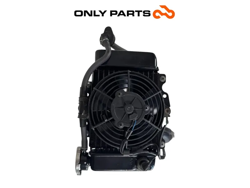 RADIATORE ACQUA COMPLETO + ELETTROVENTOLA E TUBI HONDA SH 125CC 150CC 2001-2004 — 5