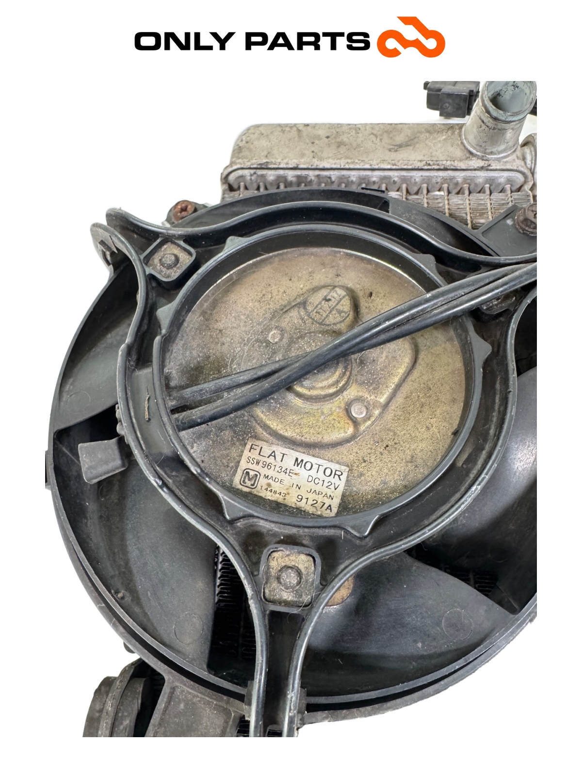 Radiatore acqua + ventola Honda VTR 1000 F 1999 Rosso usato — foto reale 10