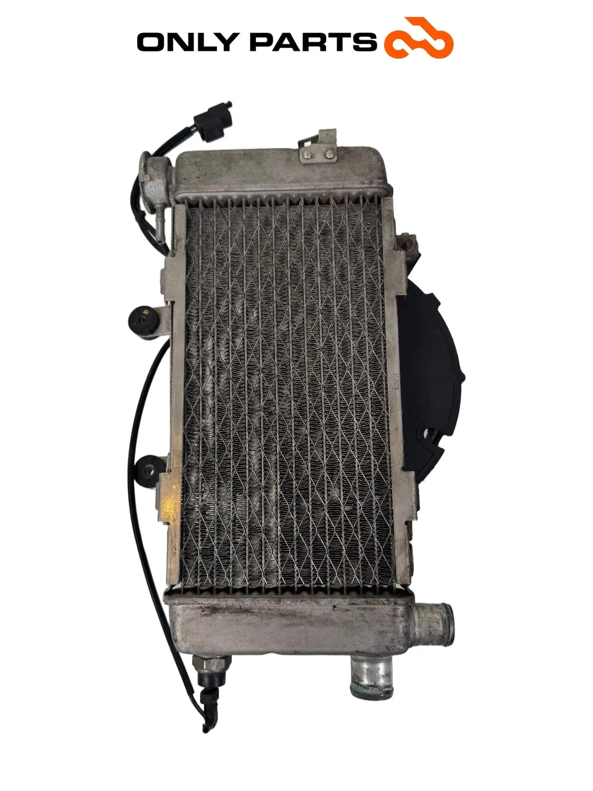 Radiatore acqua + ventola Honda VTR 1000 F 1999 Rosso usato — foto reale 2