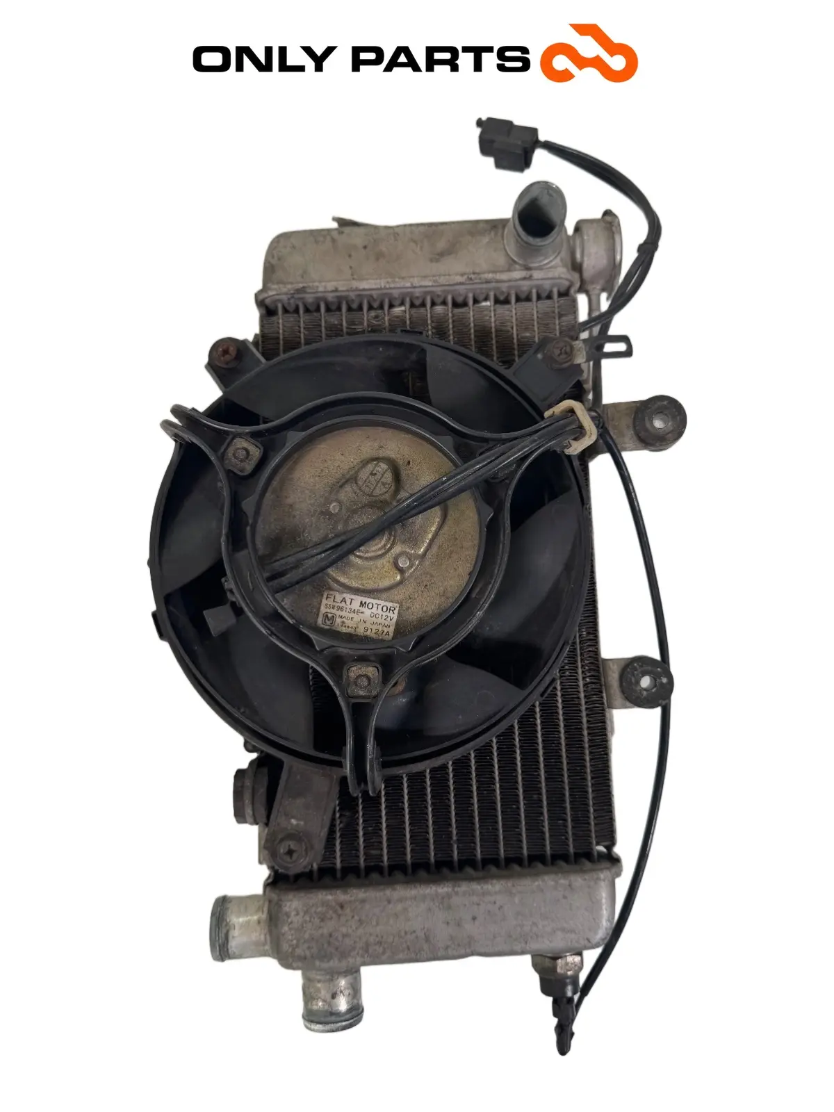 Radiatore acqua + ventola Honda VTR 1000 F 1999 Rosso usato — foto reale 9