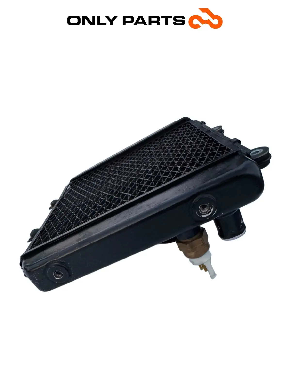Radiatore acqua + ventola Kawasaki Er-5 500cc 2002 usato — foto reale 3