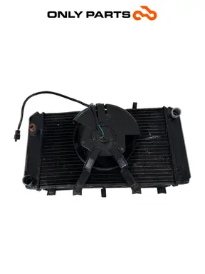 Radiatore acqua + ventola Kawasaki Z 750cc 2004 Nera usato — foto reale 10