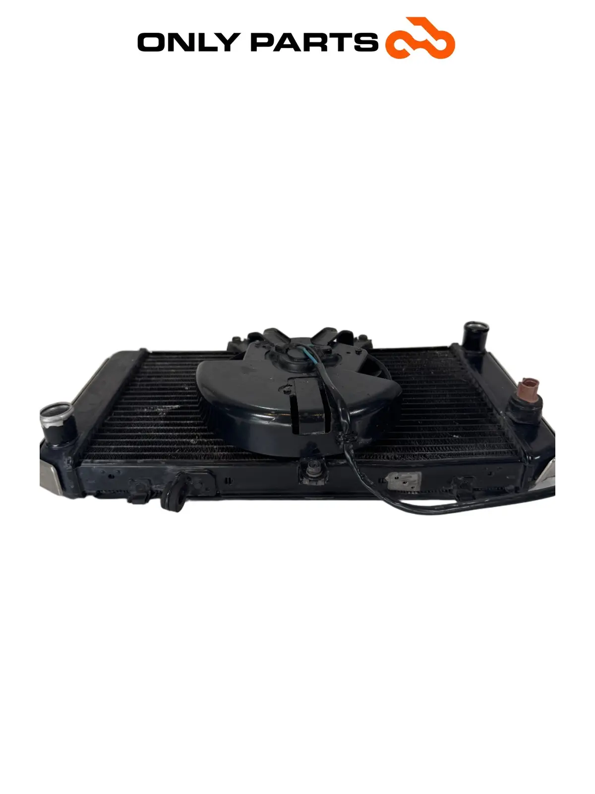 Radiatore acqua + ventola Kawasaki Z 750cc 2004 Nera usato — foto reale 9