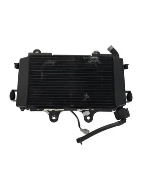 Radiatore acqua + ventola KTM Duke 200cc 2012 Arancione usato — foto reale 2