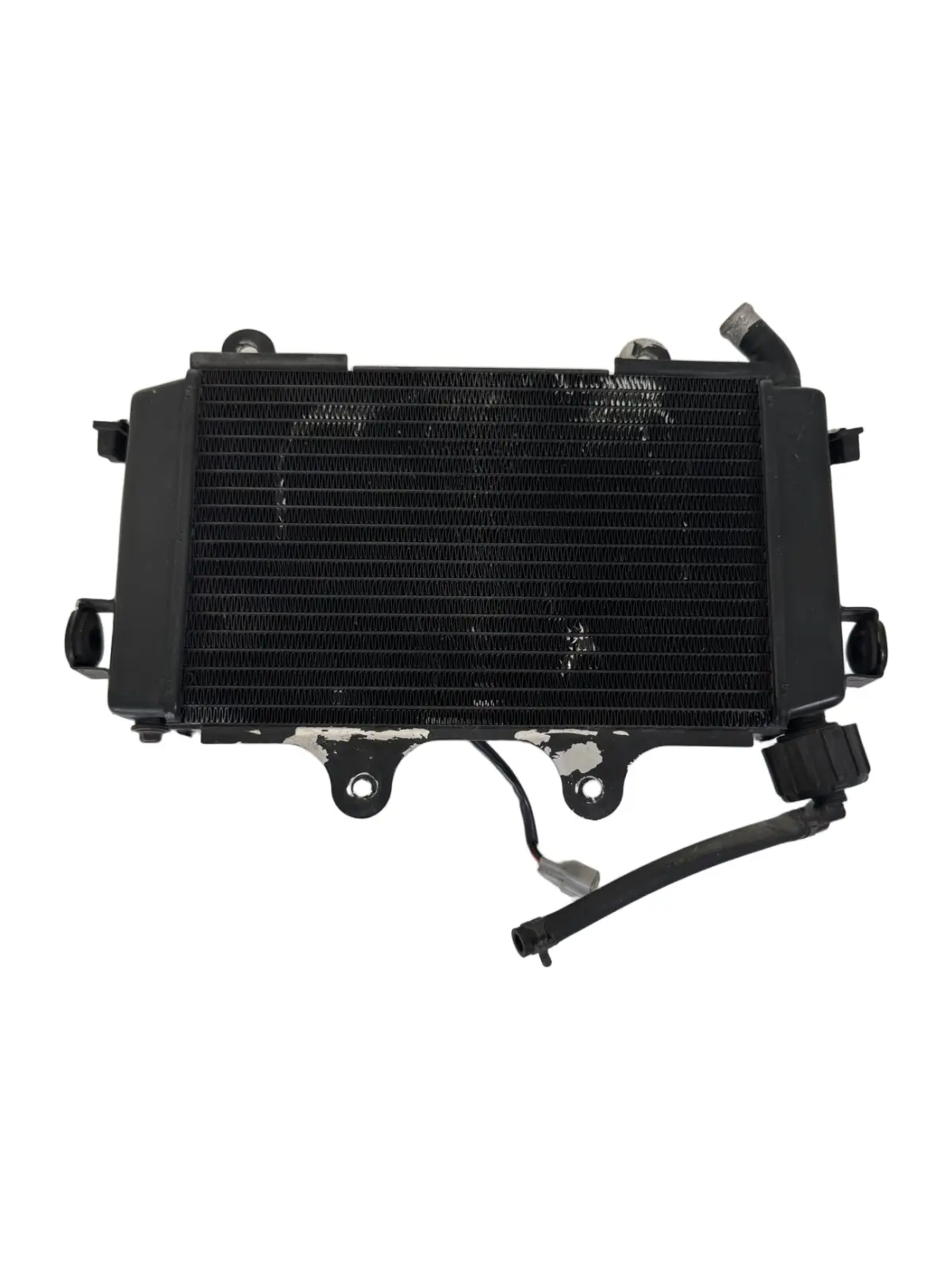 Radiatore acqua + ventola KTM Duke 200cc 2012 Arancione usato — foto reale 2
