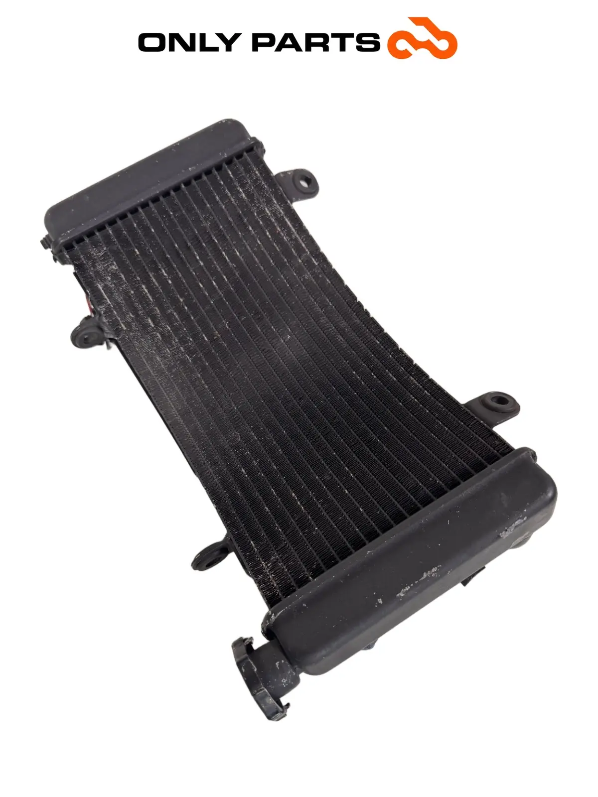 Radiatore acqua + ventola KTM Super Duke 990cc 2006 Nero/Arancione usato — foto reale 3
