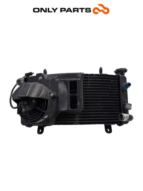 Radiatore acqua + ventola KTM Super Duke 990cc 2006 Nero/Arancione usato — foto reale 6