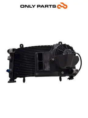 Radiatore acqua + ventola KTM Super Duke 990cc 2006 Nero/Arancione usato — foto reale 8