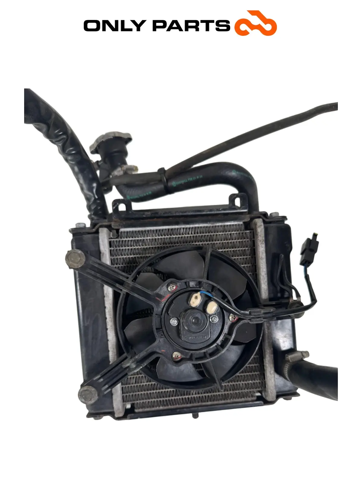 Radiatore acqua + ventola Kymco People S 300cc 2021 Grigio usato — foto reale 10