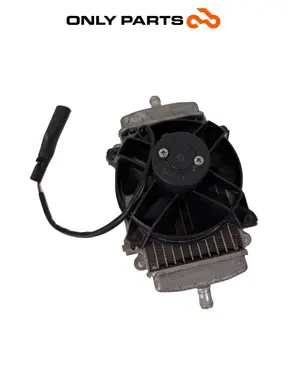 Radiatore acqua + ventola Piaggio Vespa GT 200cc 2003 Viola usato — foto reale 8
