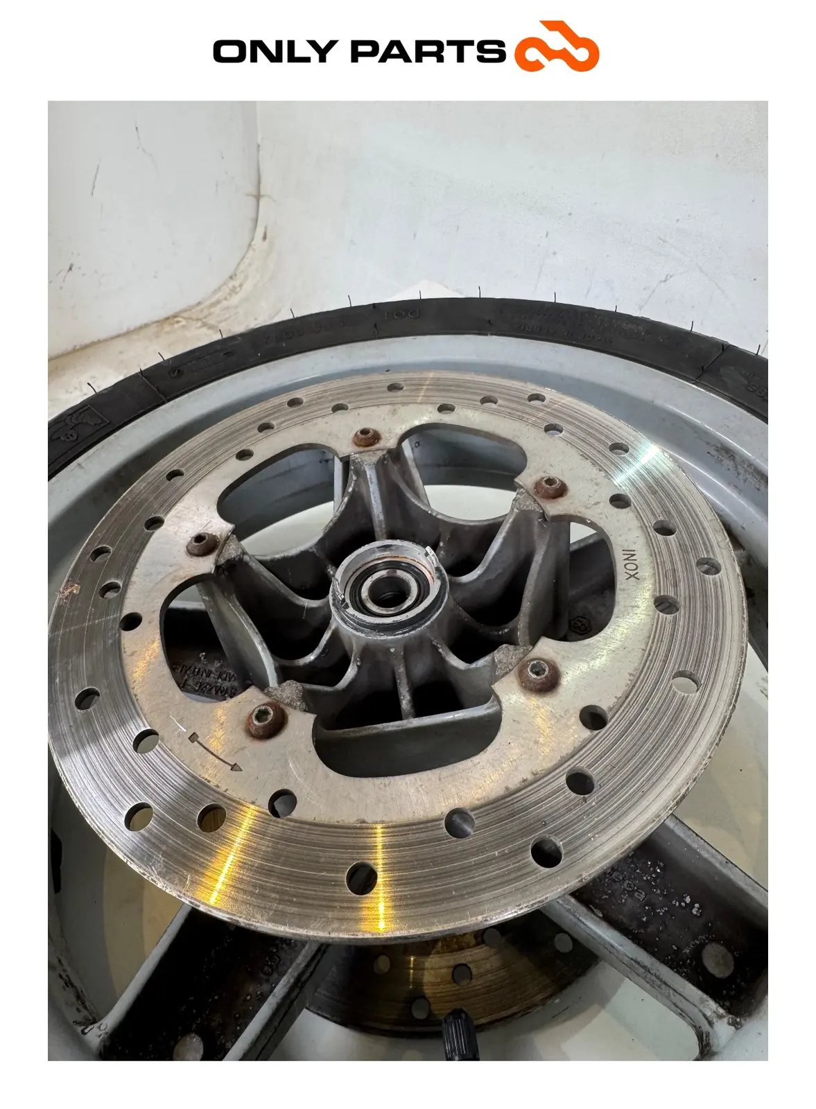 Ruota completa anteriore Piaggio X9 evolution  250cc usato — foto reale 10