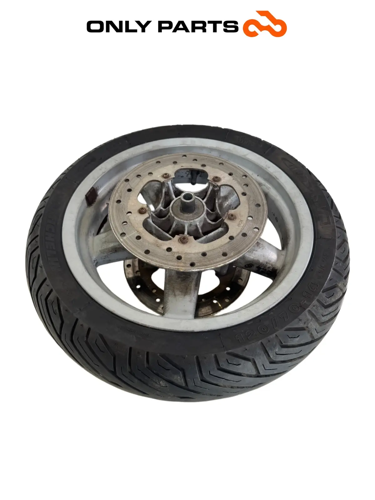 Ruota completa anteriore Piaggio X9 evolution  250cc usato — foto reale 4
