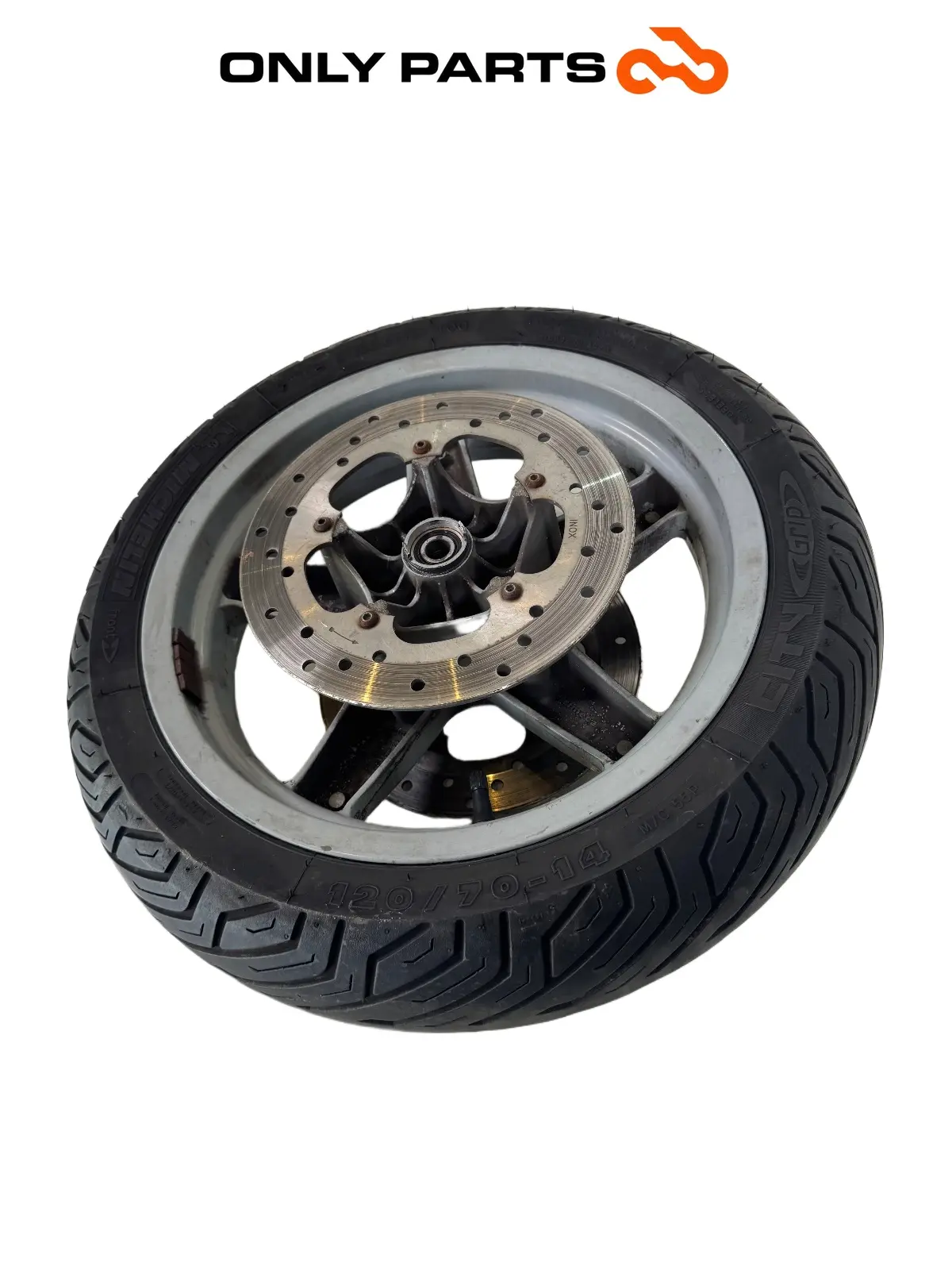 Ruota completa anteriore Piaggio X9 evolution  250cc usato — foto reale 9