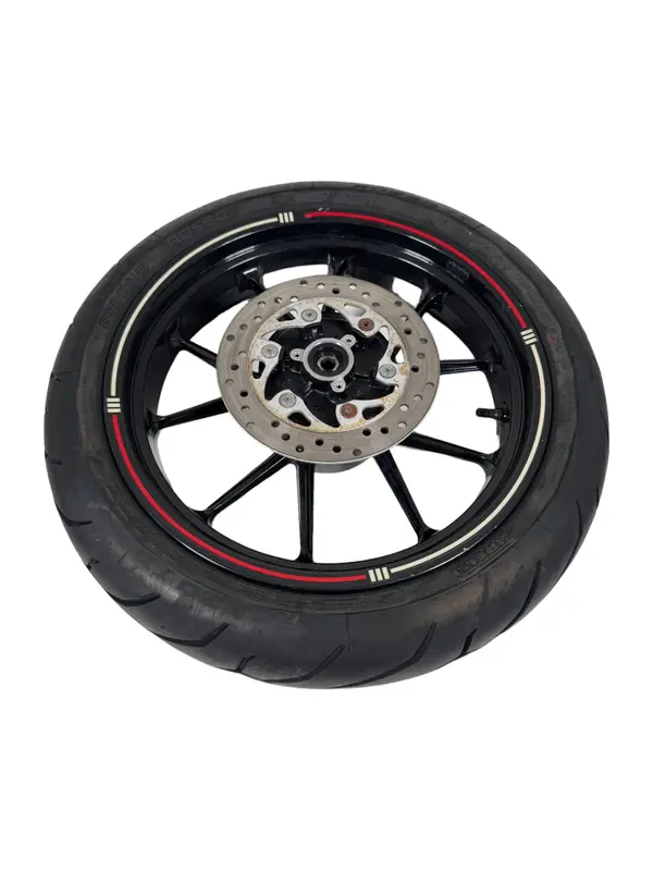 Ruota Posteriore Completa / Cerchio + Disco + Gomma KTM Duke 200cc Anno 2012