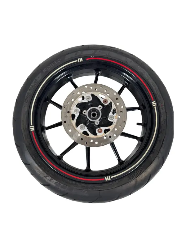 Ruota Posteriore Completa / Cerchio + Disco + Gomma KTM Duke 200cc Anno 2012 — 2