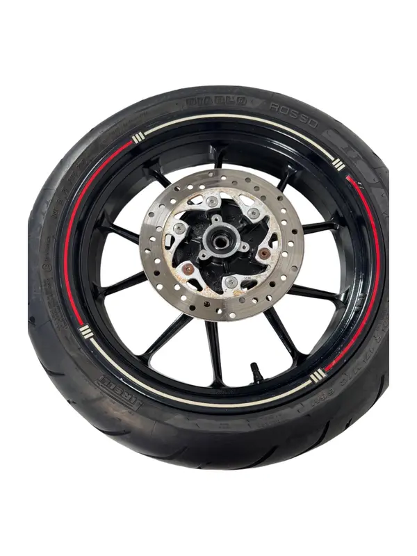 Ruota Posteriore Completa / Cerchio + Disco + Gomma KTM Duke 200cc Anno 2012 — 3