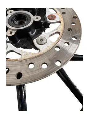 Ruota posteriore completa KTM Duke 200cc 2012 Arancione usato — foto reale 6