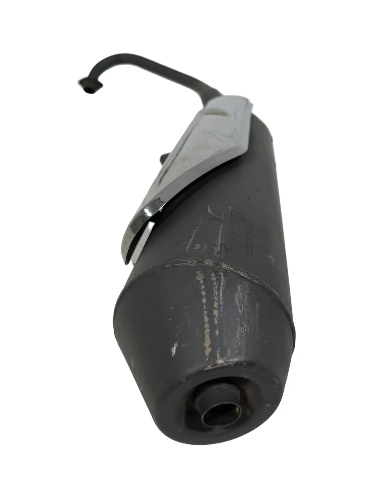 Scarico completo Honda CBF 125cc 2009 Nero usato — foto reale 1
