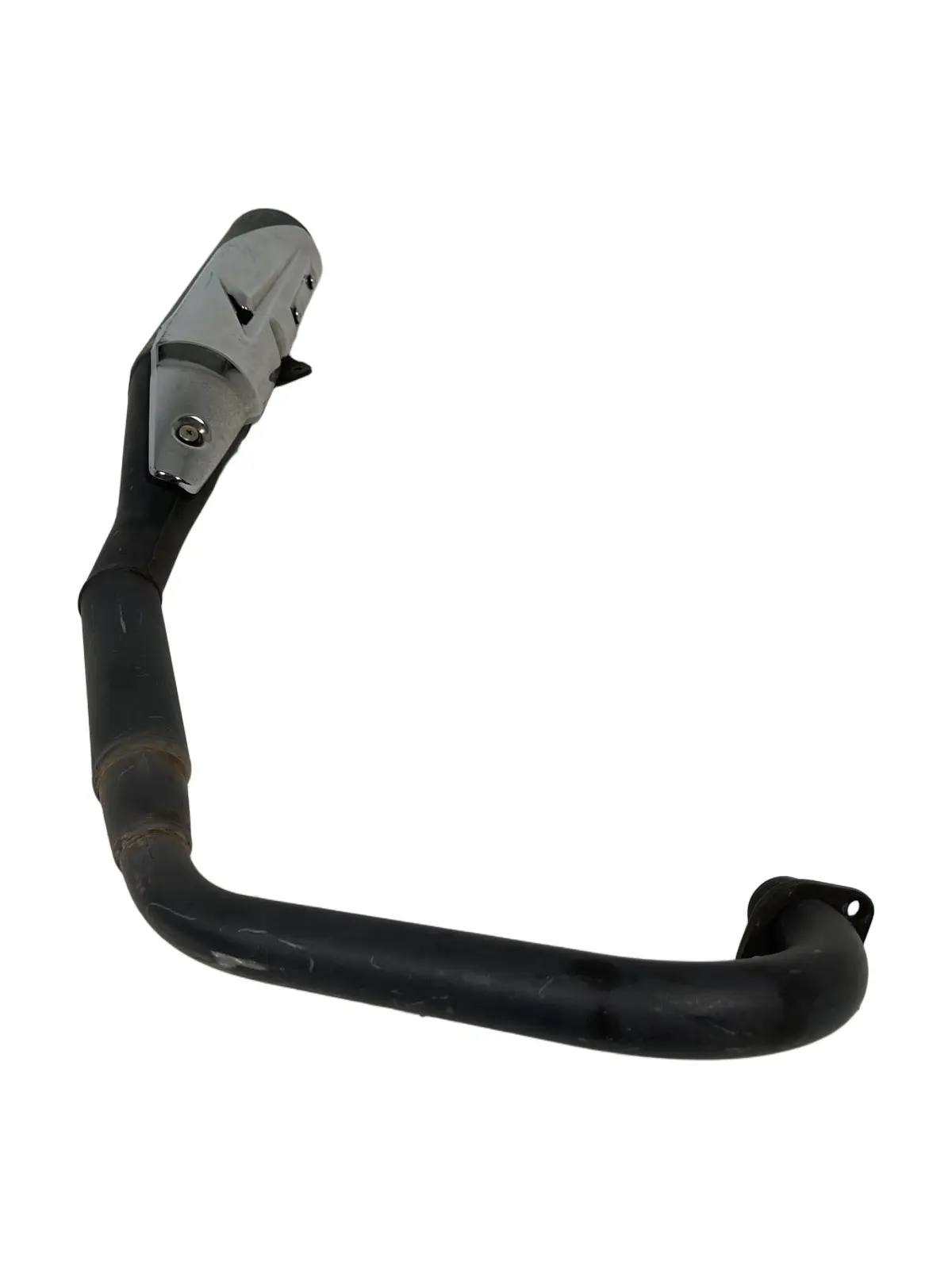 Scarico completo Honda CBF 125cc 2009 Nero usato — foto reale 2