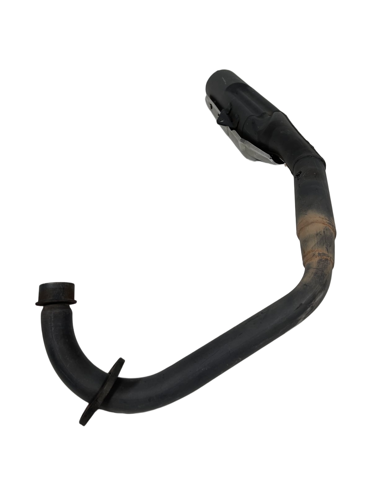 Scarico completo Honda CBF 125cc 2009 Nero usato — foto reale 4