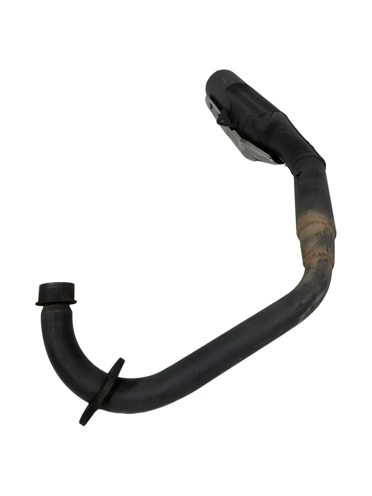 Scarico completo Honda CBF 125cc 2009 Nero usato — foto reale 4