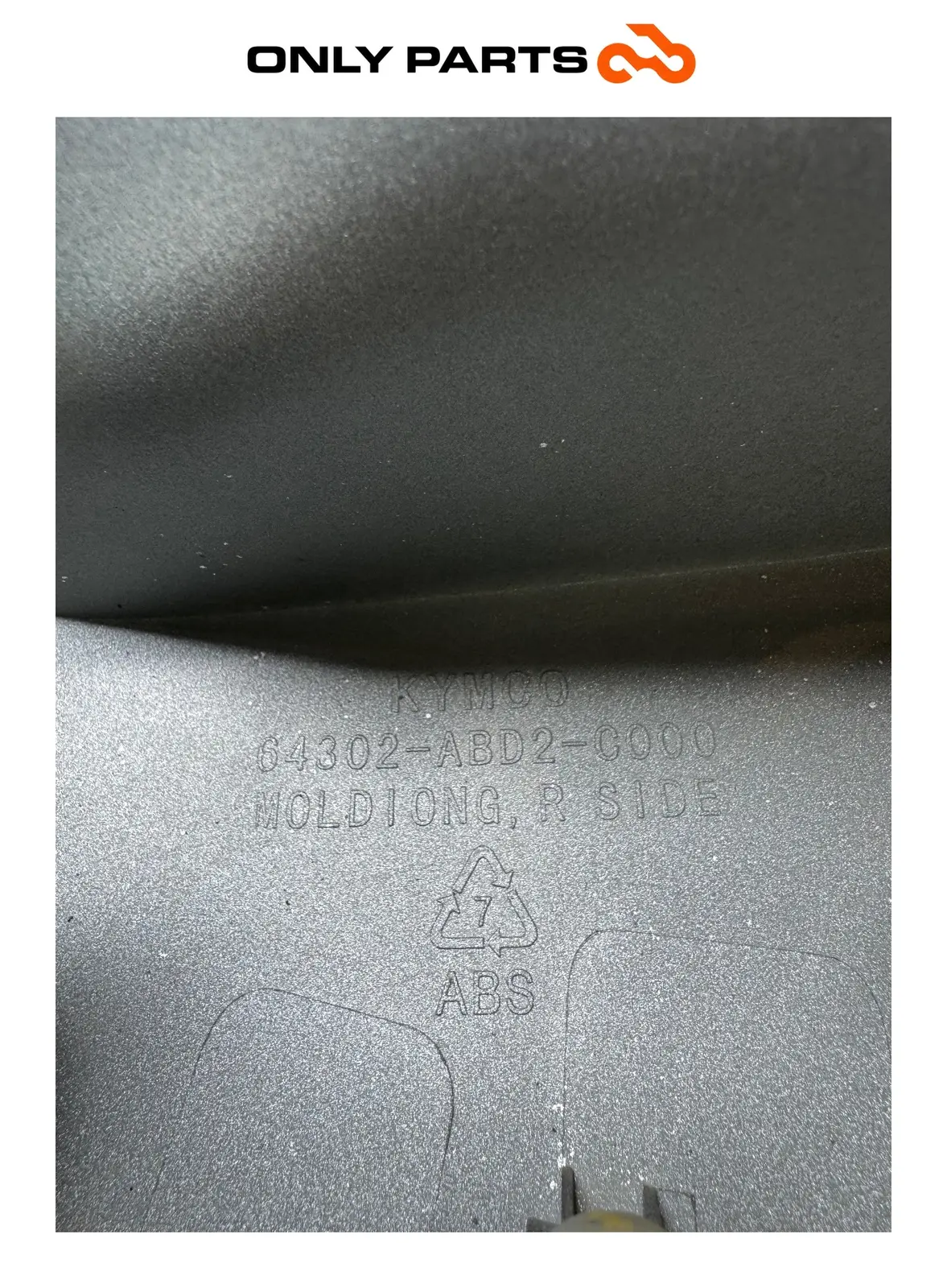 Scudo anteriore DX Kymco X-Town 300cc 2016 Nero usato — foto reale 13