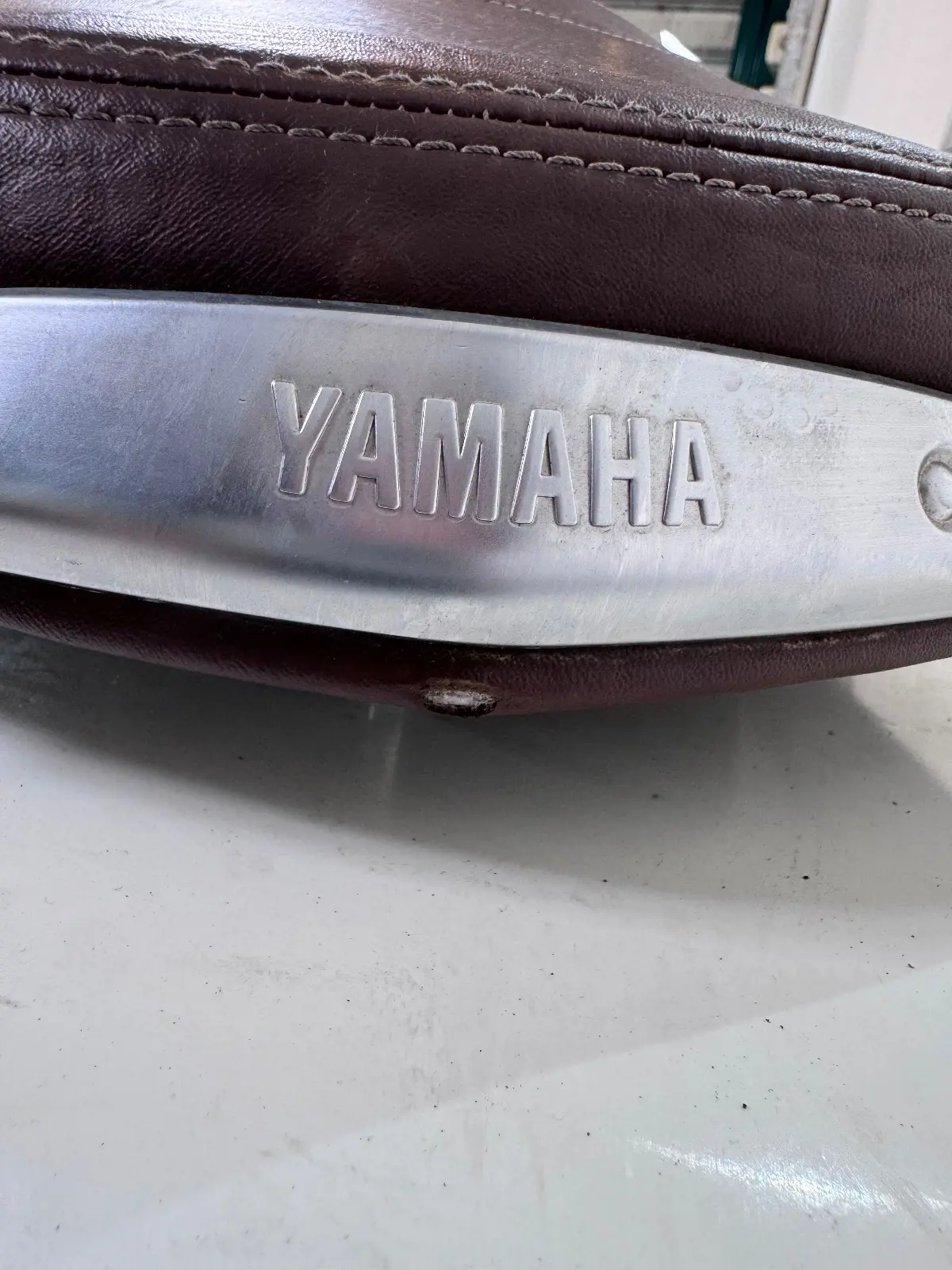 Sella Yamaha X-max 125cc 2014 Grigio opaco usato — foto reale 3