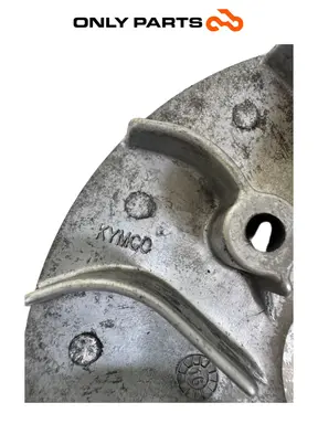 Semipuleggia fissa del variatore con ventola e mozzo scanalato Kymco People GTi 300cc 2014 Bianco usato — foto reale 6