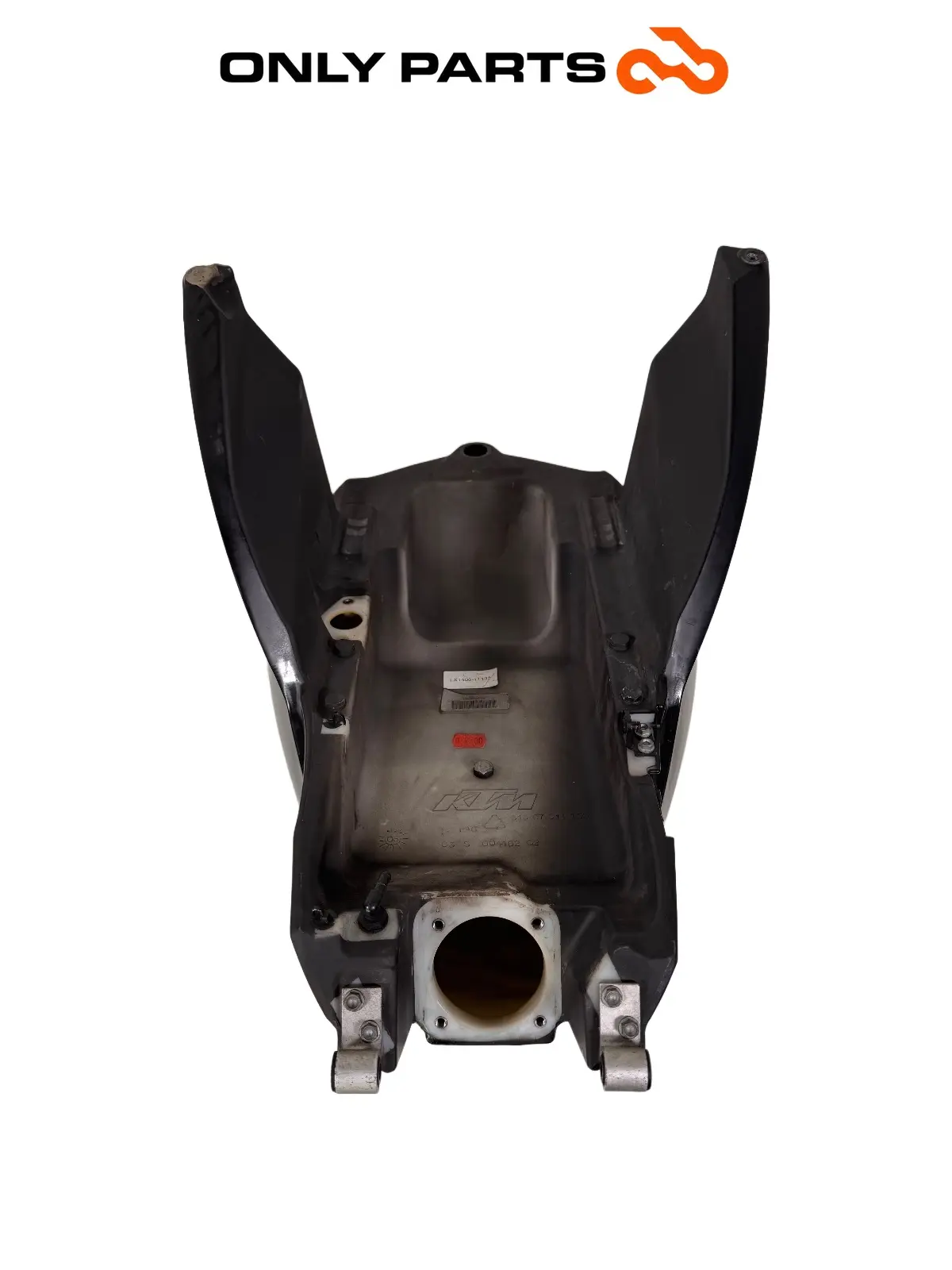 Serbatoio benzina KTM Super Duke 990cc 2006 Nero/Arancione usato — foto reale 10