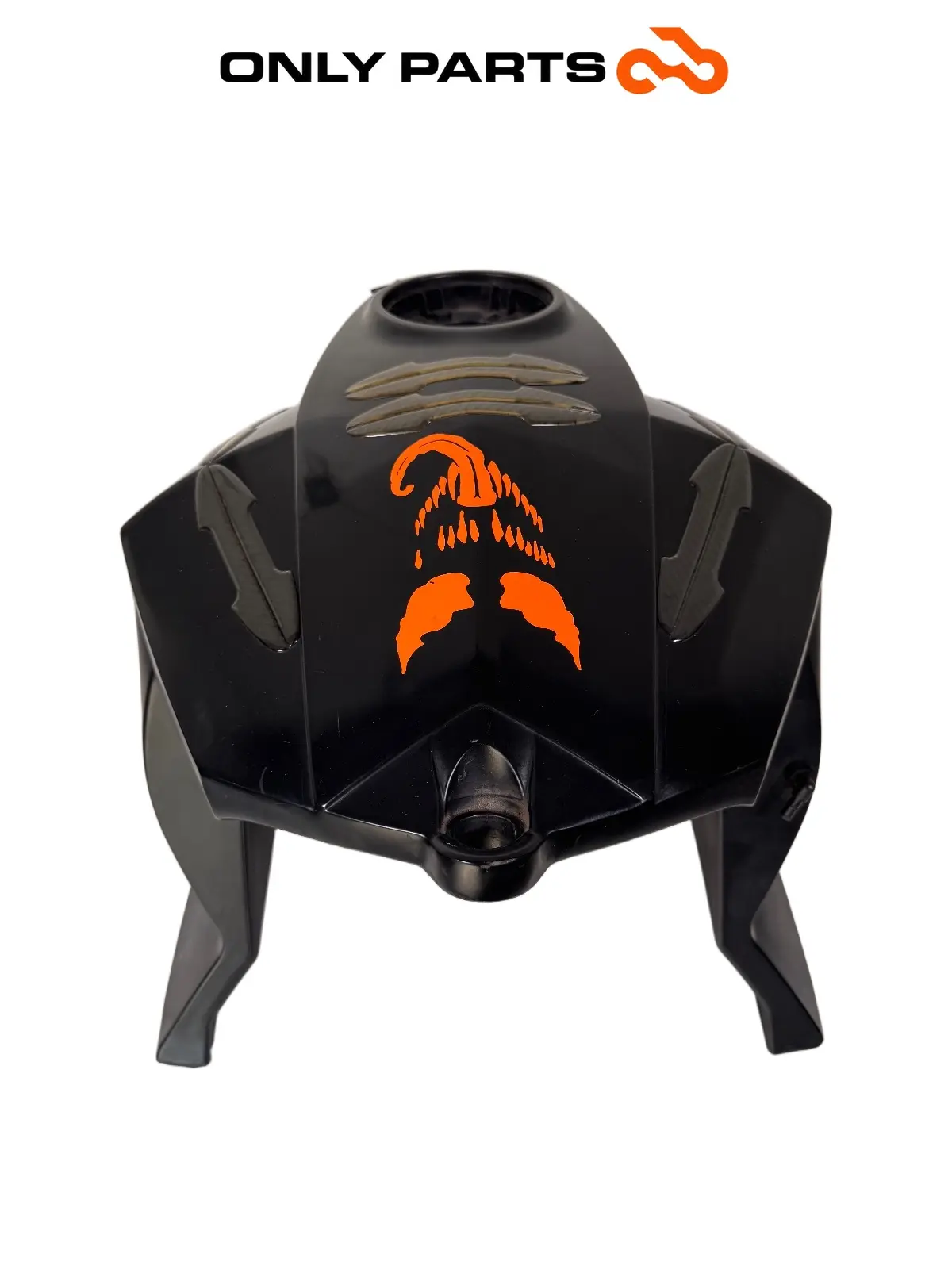 Serbatoio benzina KTM Super Duke 990cc 2006 Nero/Arancione usato — foto reale 11