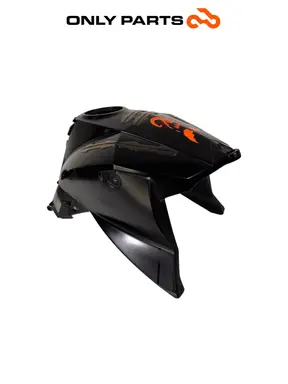 Serbatoio benzina KTM Super Duke 990cc 2006 Nero/Arancione usato — foto reale 4