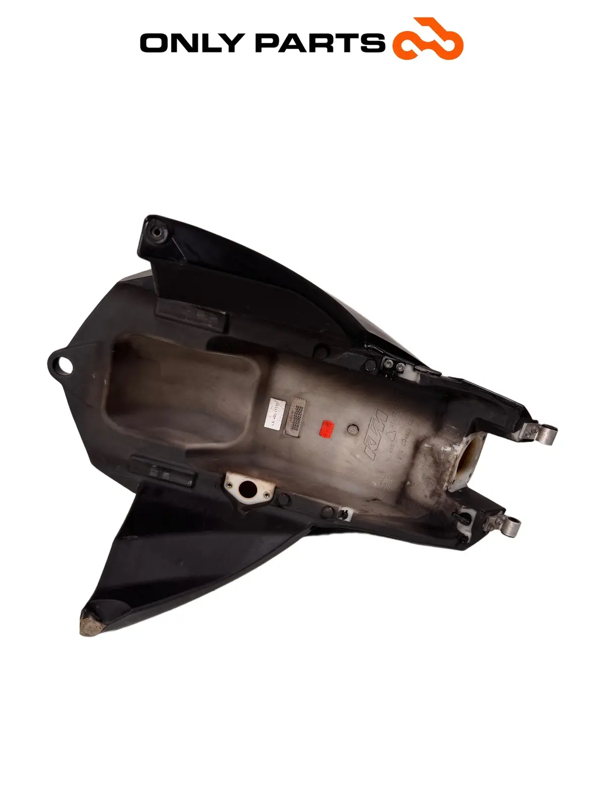 Serbatoio benzina KTM Super Duke 990cc 2006 Nero/Arancione usato — foto reale 8