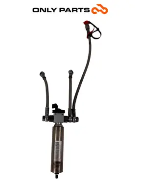 Serbatoio gas ammortizzatore anteriore Quadro 350 S 2013 Nero usato — foto reale 1