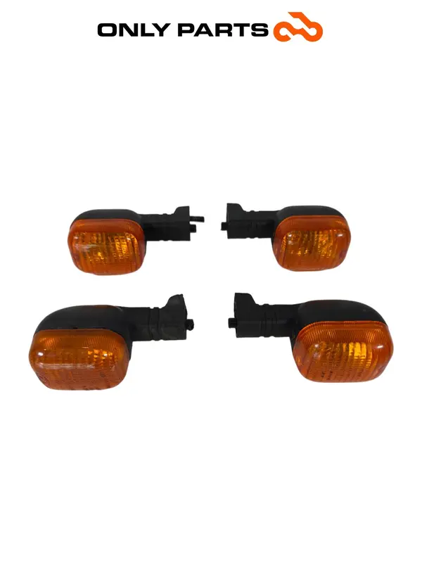 SET QUATTRO FRECCE ORIGINALI BMW F 650 CS 2001 / TURN SIGNALS INDICATORS SET OEM — 2