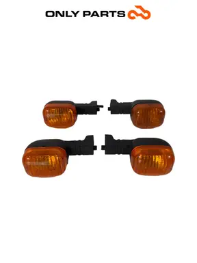 Set frecce BMW F 650 CS 2001 Grigio usato — foto reale 9
