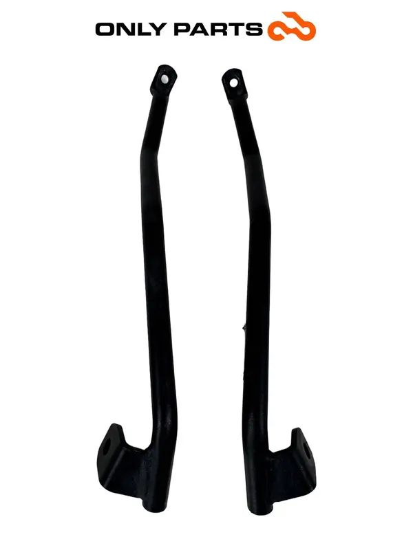 STAFFE + PIASTRA SUPPORTO BAULETTO PIAGGIO MP3 250 2009 / REAR TOP CASE BRACKET — 4