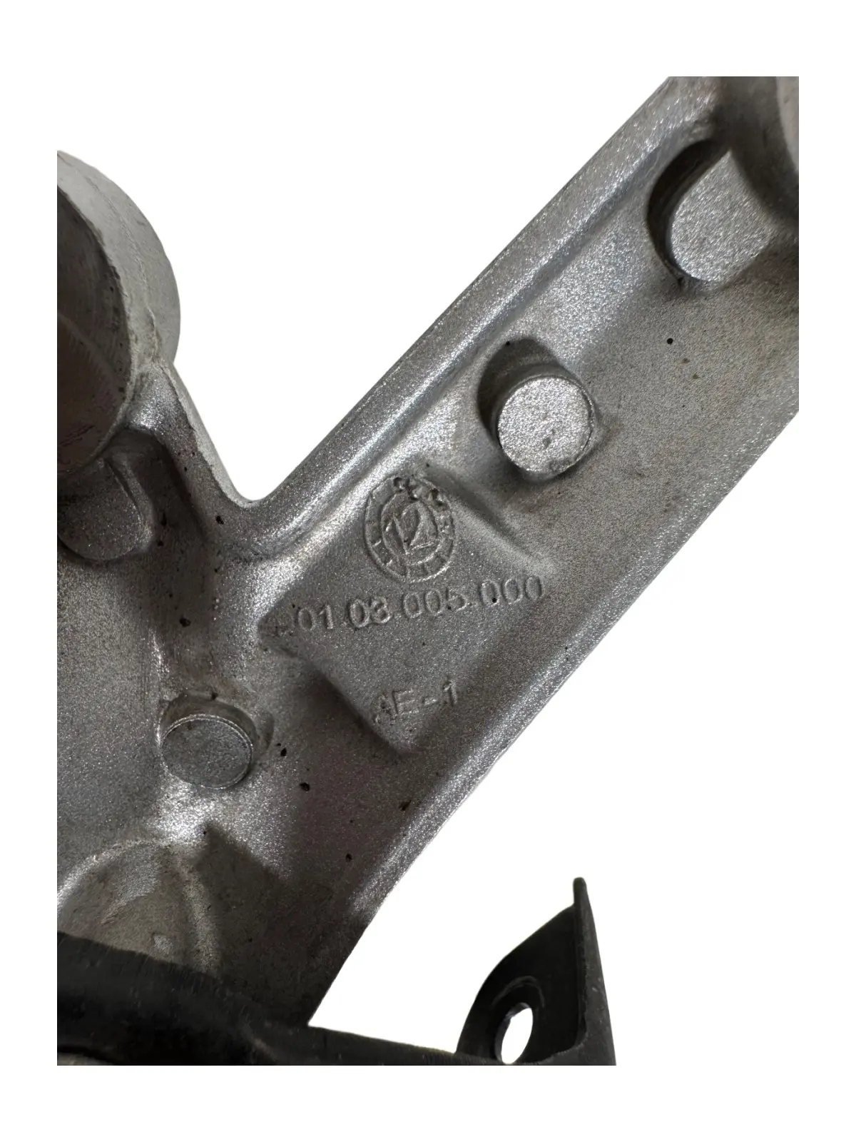 Staffa supporto motore SX KTM Duke 200cc 2012 Arancione usato — foto reale 7
